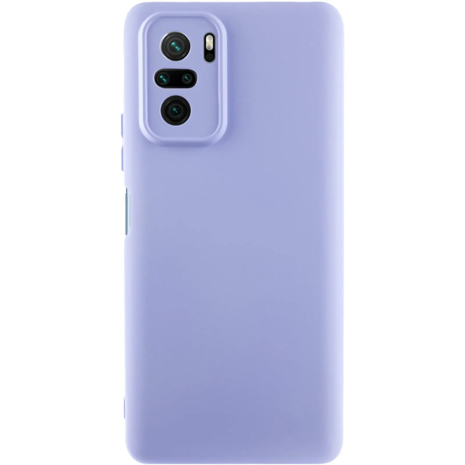 Чехол Silicone Cover Lakshmi Full Camera (AAA) для Xiaomi Redmi Note 10 / Note 10s / Poco M5s, Сиреневый / Dasheen, Силикон, купить оптом с доставкой
