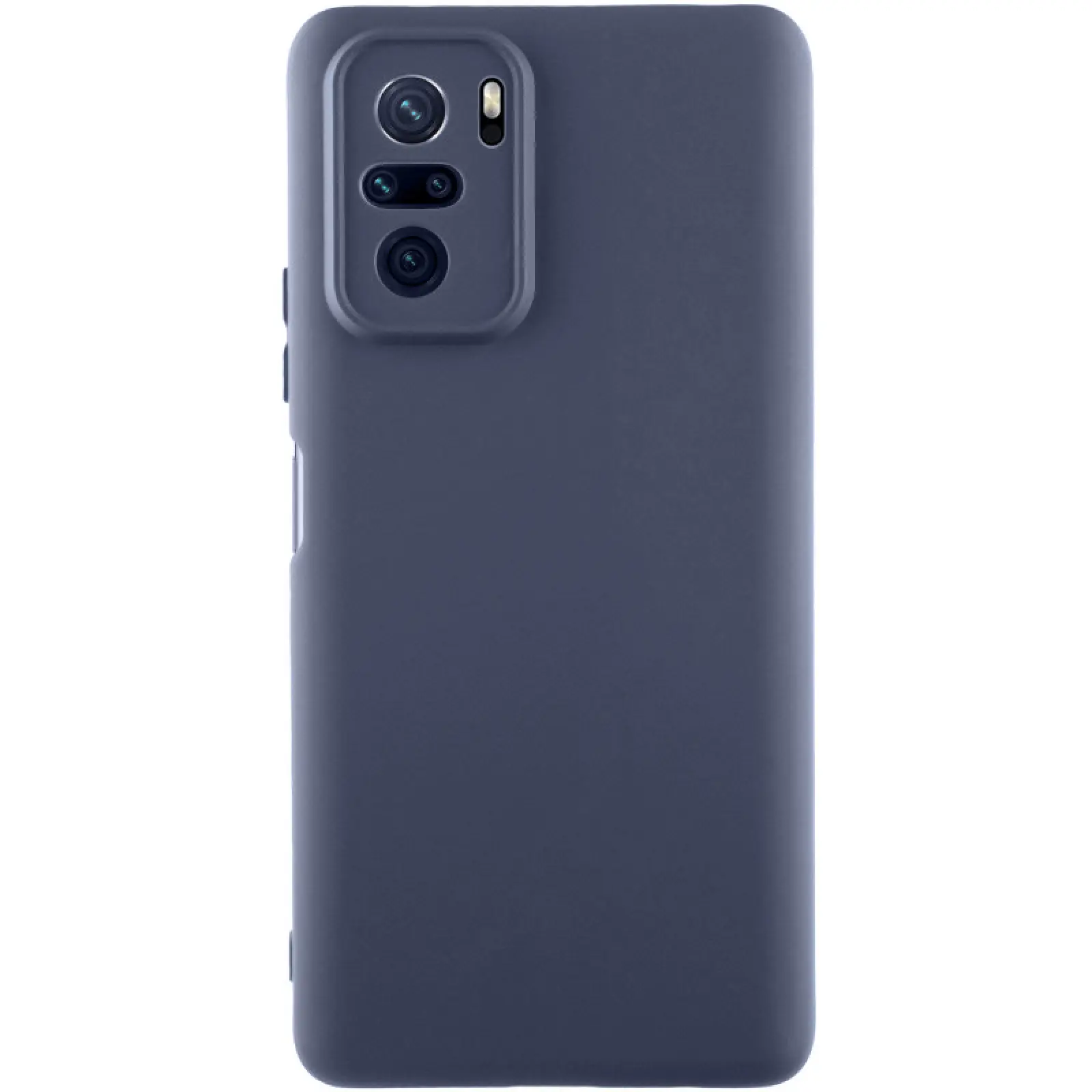 Чехол Silicone Cover Lakshmi Full Camera (AAA) для Xiaomi Redmi Note 10 / Note 10s / Poco M5s, Темно-синий / Midnight blue, Силикон, купить оптом с доставкой