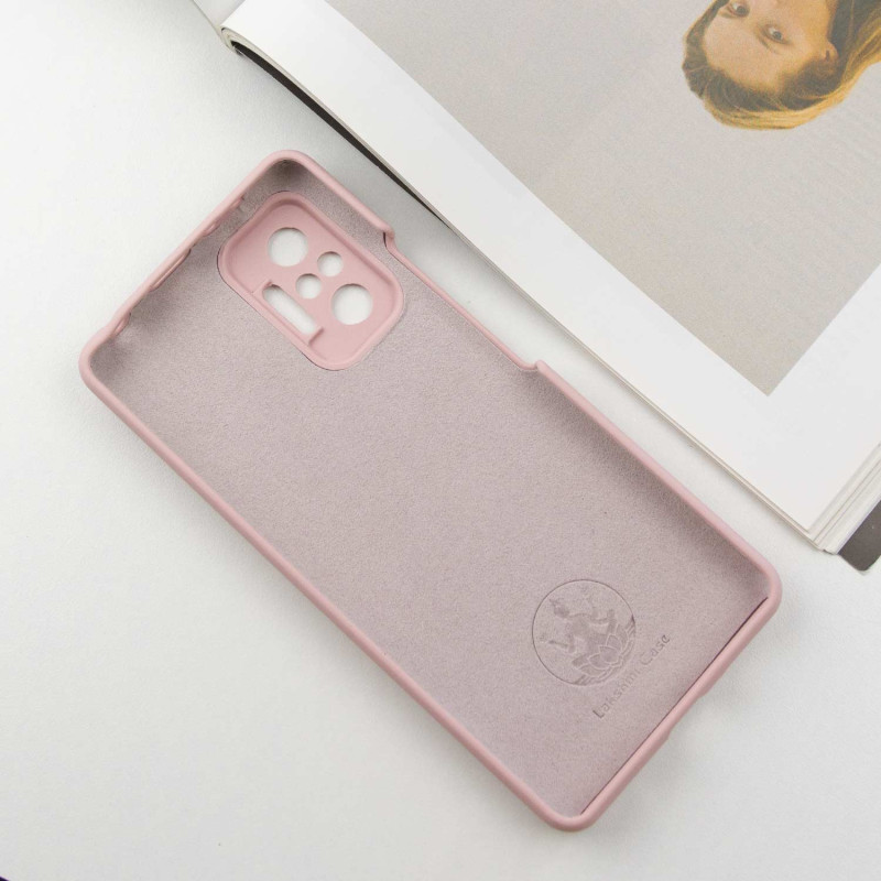 Чохол Silicone Cover Lakshmi Full Camera (AAA) для Xiaomi Redmi Note 10 Pro | Мікрофібра на малюнкі №3