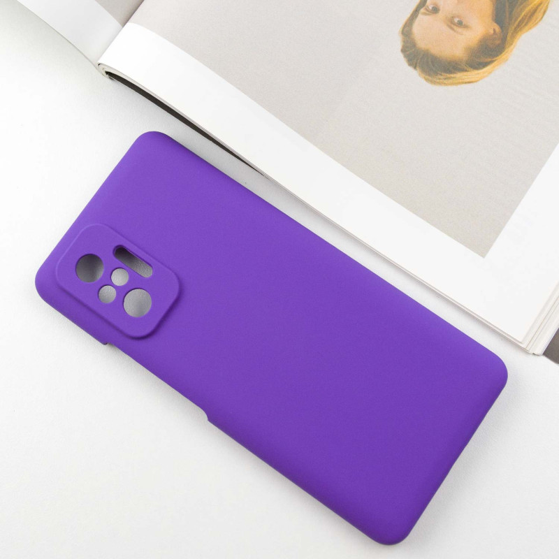 Чохол Silicone Cover Lakshmi Full Camera (AAA) для Xiaomi Redmi Note 10 Pro | Мікрофібра на малюнкі №2