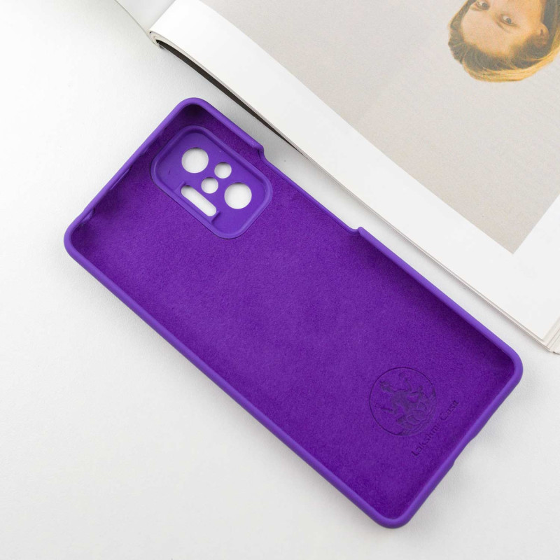 Чохол Silicone Cover Lakshmi Full Camera (AAA) для Xiaomi Redmi Note 10 Pro | Мікрофібра на малюнкі №3
