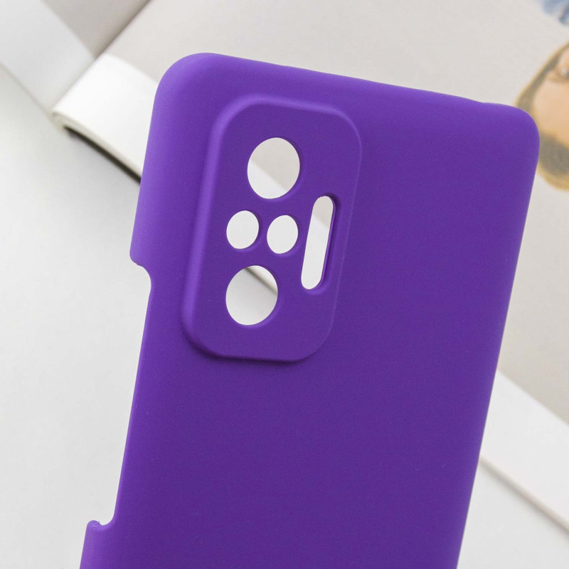 Чохол Silicone Cover Lakshmi Full Camera (AAA) для Xiaomi Redmi Note 10 Pro | Мікрофібра на малюнкі №4
