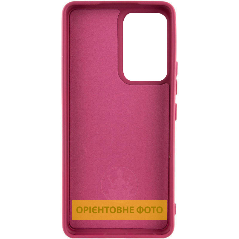 Чехол Silicone Cover Lakshmi Full Camera (AAA) для Samsung Galaxy A12 | Микрофибра на картинке №2