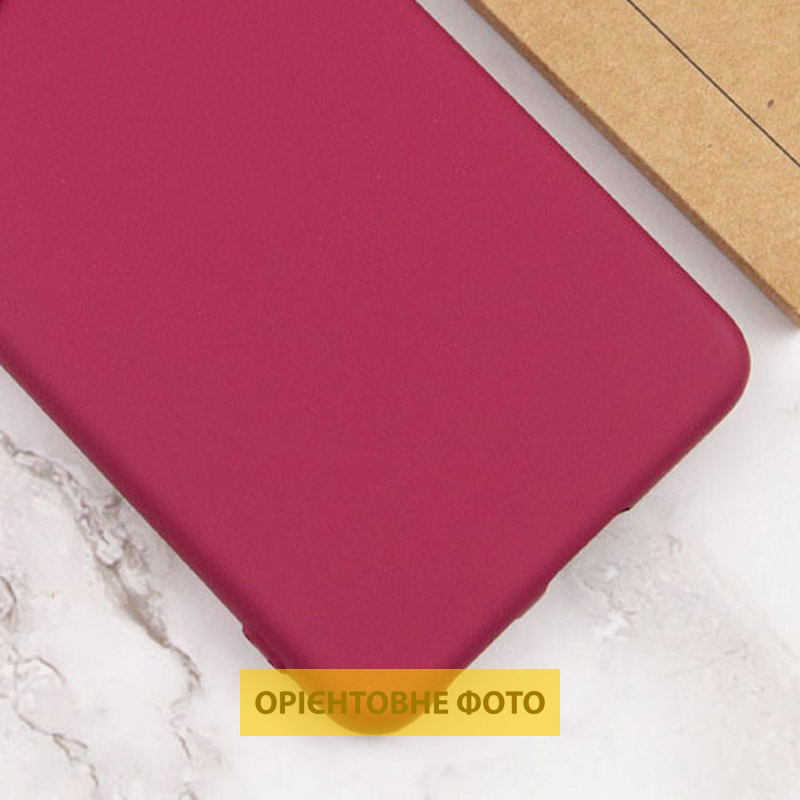 Чехол Silicone Cover Lakshmi Full Camera (AAA) для Samsung Galaxy A12 | Микрофибра на картинке №3