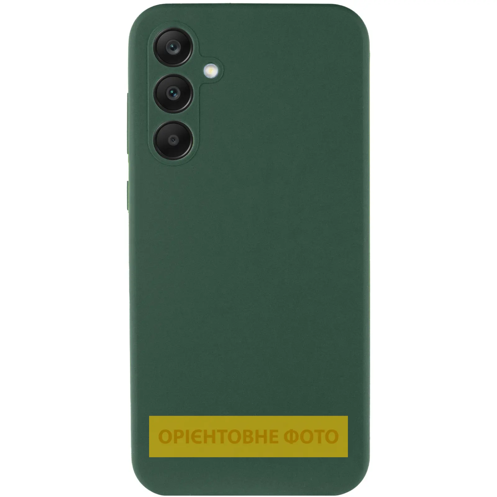 Чехол Silicone Cover Lakshmi Full Camera (AAA) для Samsung Galaxy A12, Зеленый / Cyprus Green 1, Силикон, купить оптом с доставкой