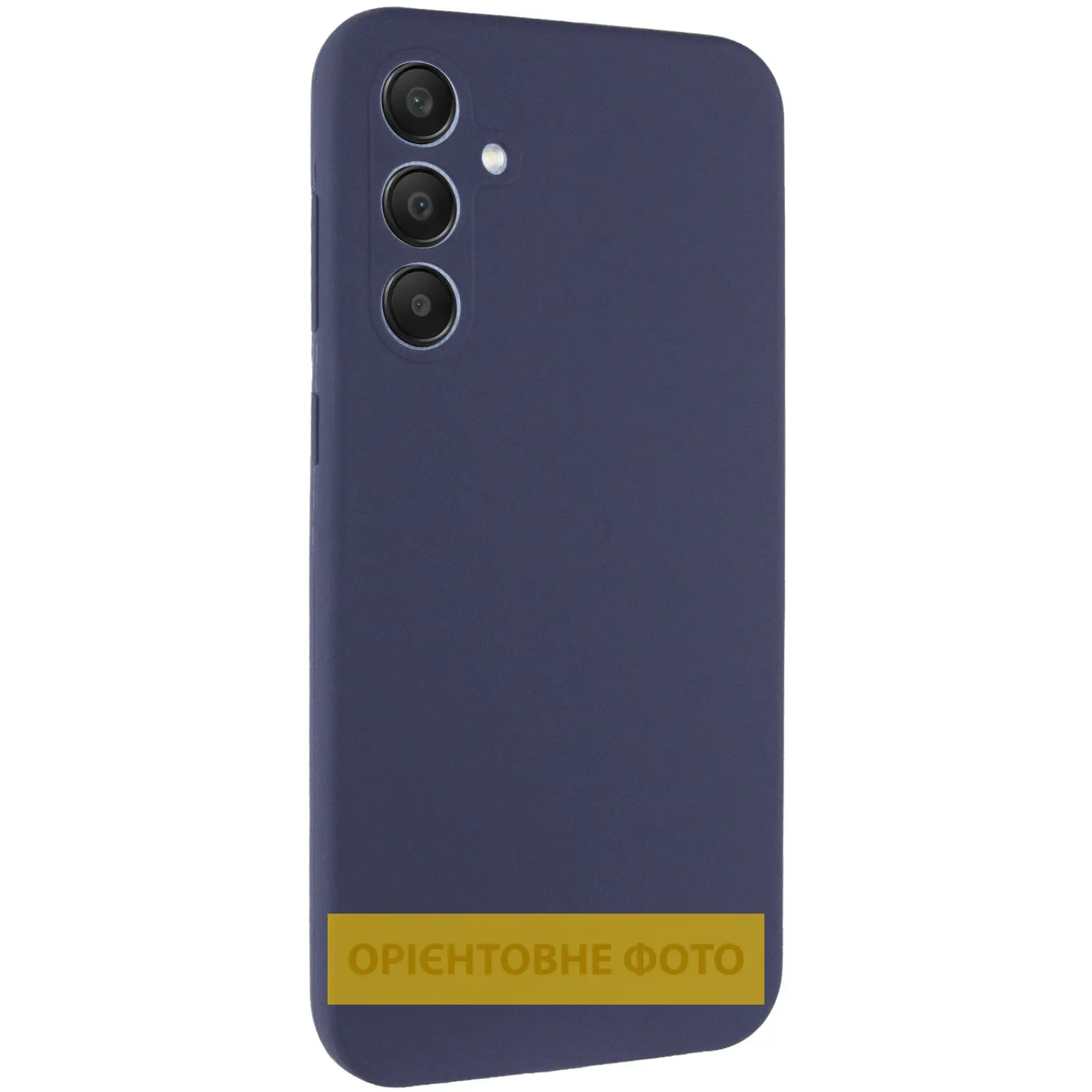 Чехол Silicone Cover Lakshmi Full Camera (AAA) для Samsung Galaxy A12, Темно-синий / Midnight blue, Силикон, купить оптом с доставкой