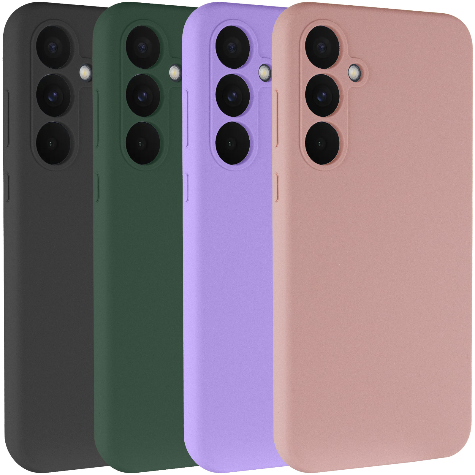 Чохол Silicone Cover Lakshmi Full Camera (AAA) для Samsung Galaxy A54 5G, Силікон, купити оптом з доставкою