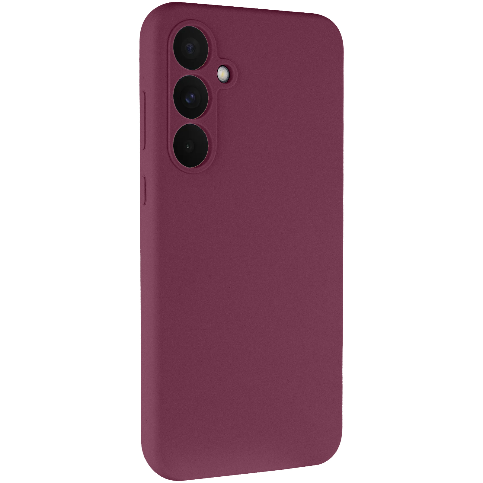 Чохол Silicone Cover Lakshmi Full Camera (AAA) для Samsung Galaxy A54 5G, Бордовий / Plum, Силікон, купити оптом з доставкою