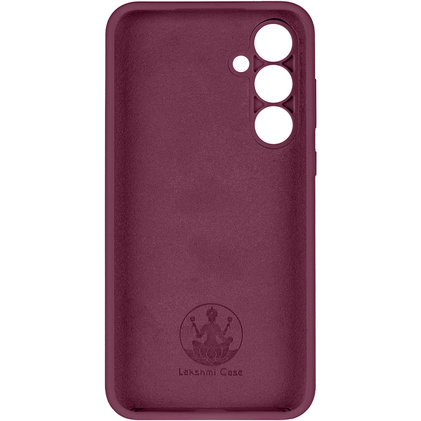 Чохол Silicone Cover Lakshmi Full Camera (AAA) для Samsung Galaxy A54 5G, Бордовий / Plum 2, Силікон, купити оптом з доставкою