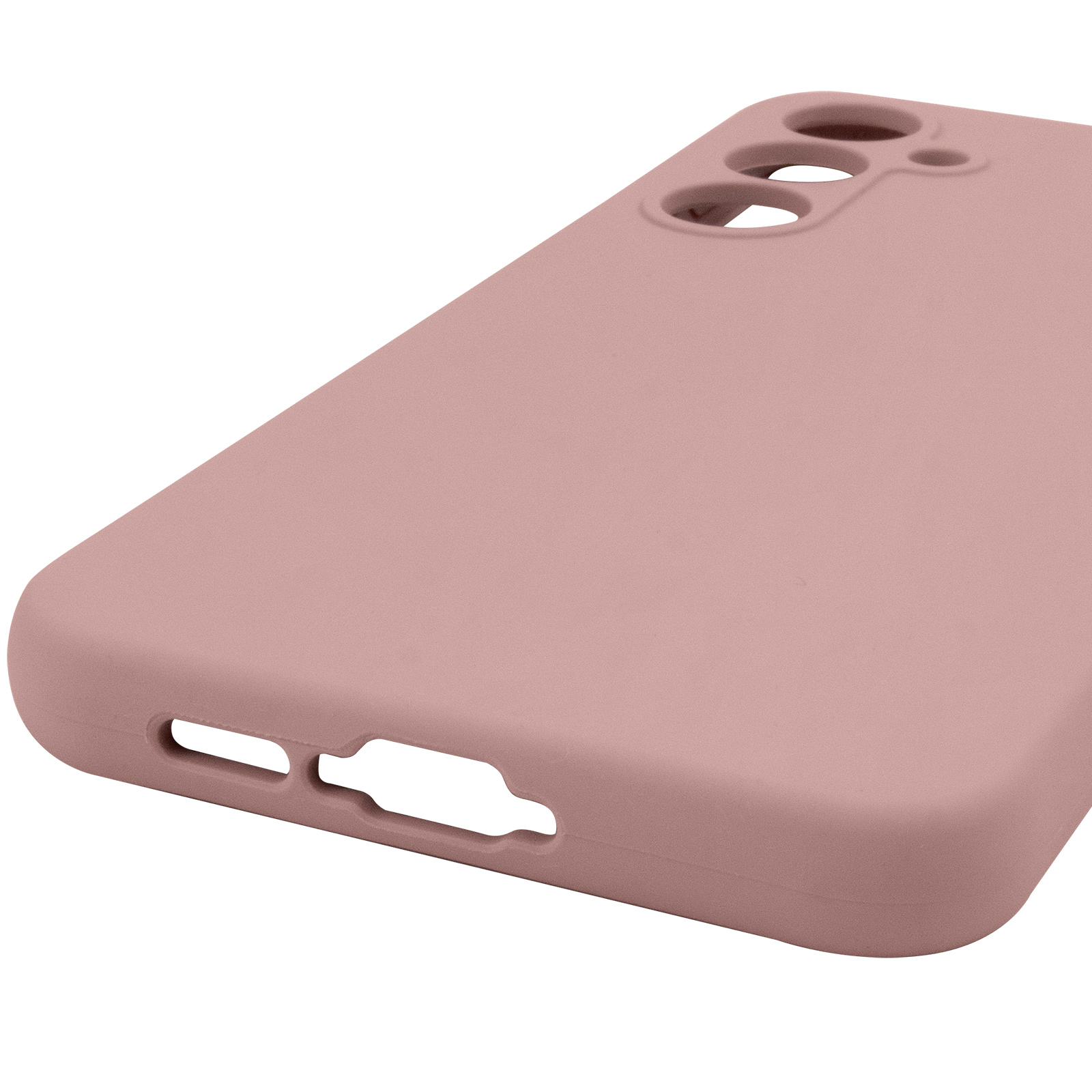 Чохол Silicone Cover Lakshmi Full Camera (AAA) для Samsung Galaxy A54 5G, Рожевий / Pink Sand 4, Силікон, купити оптом з доставкою