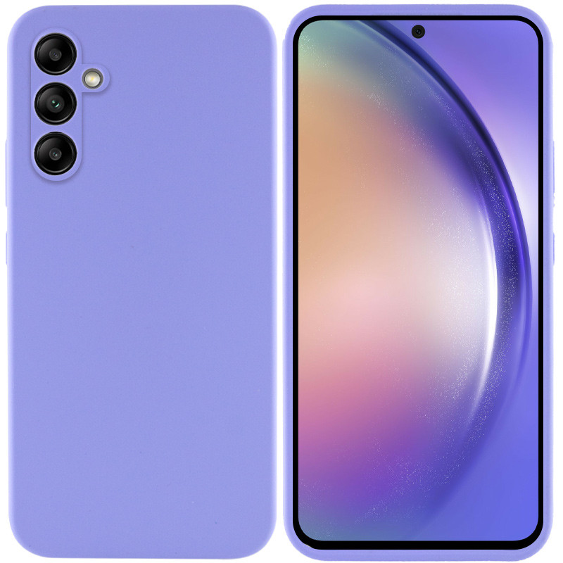 Чохол Silicone Cover Lakshmi Full Camera (AAA) для Samsung Galaxy A54 5G | Мікрофібра на малюнкі №5