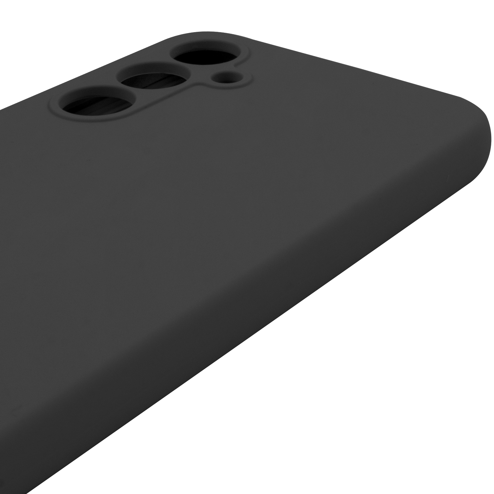 Чохол Silicone Cover Lakshmi Full Camera (AAA) для Samsung Galaxy A54 5G, Чорний / Black 4, Силікон, купити оптом з доставкою