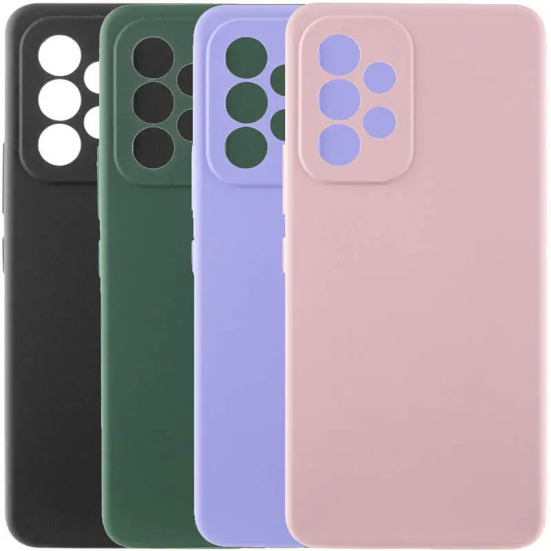 Чехол Silicone Cover Lakshmi Full Camera (AAA) для Samsung Galaxy A32 5G, Силикон, купить оптом с доставкой