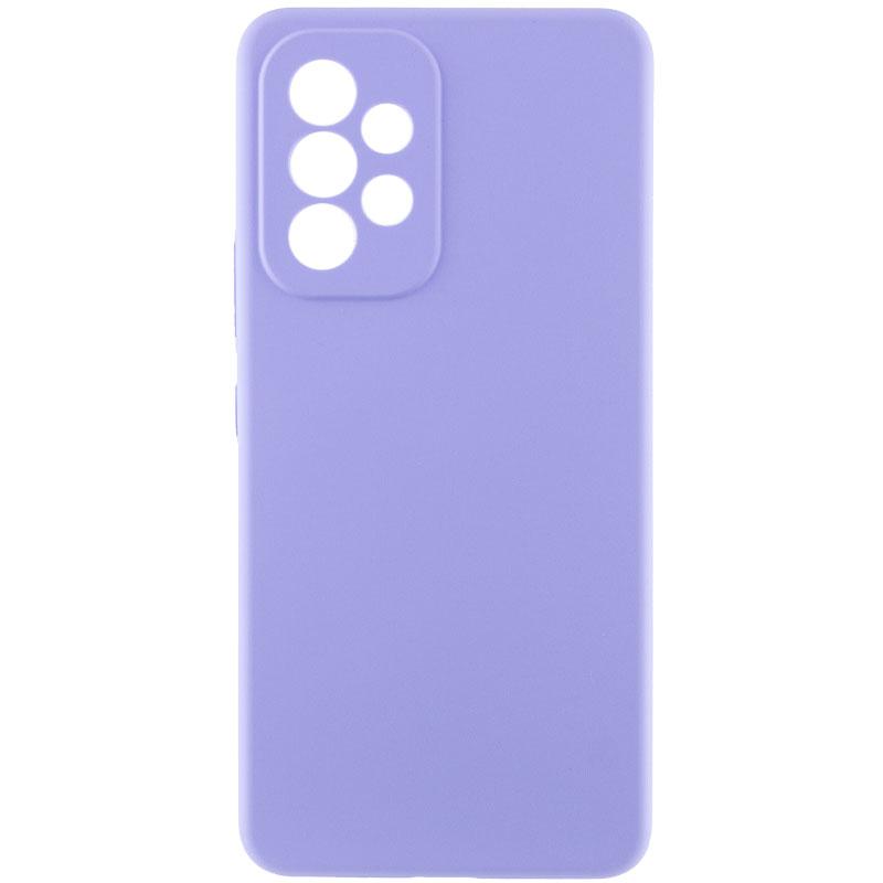 Чохол Silicone Cover Lakshmi Full Camera (AAA) для Samsung Galaxy A32 (A326B) 5G | Мікрофібра на малюнкі №1