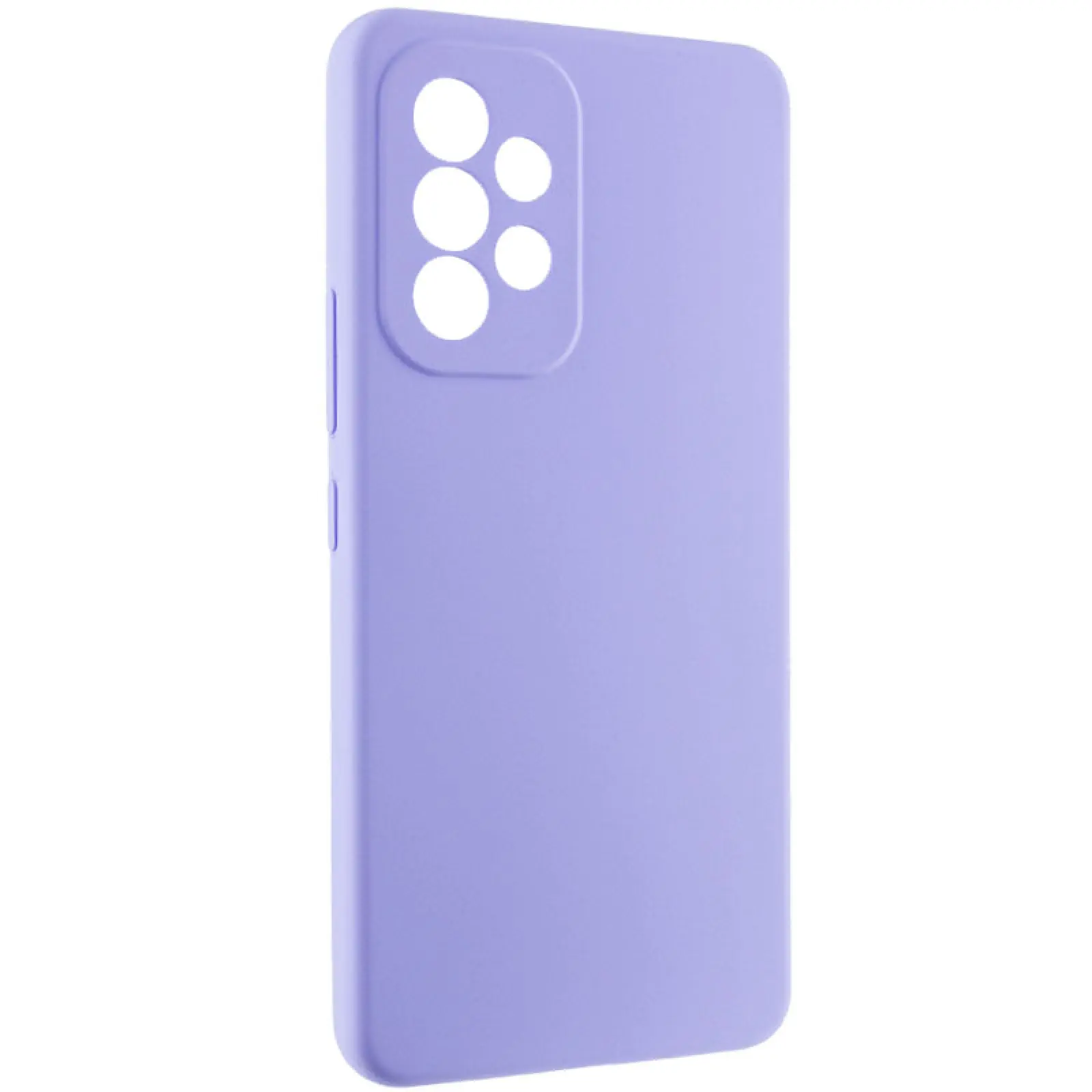 Чехол Silicone Cover Lakshmi Full Camera (AAA) для Samsung Galaxy A32 5G, Сиреневый / Dasheen 1, Силикон, купить оптом с доставкой