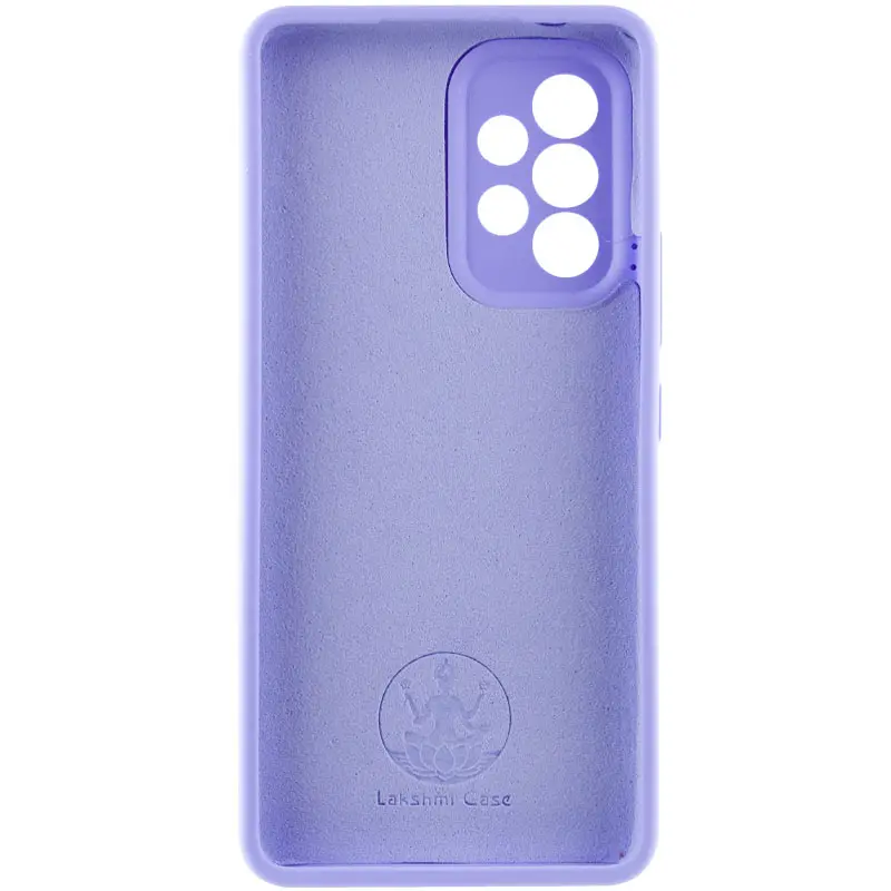Чехол Silicone Cover Lakshmi Full Camera (AAA) для Samsung Galaxy A32 5G, Сиреневый / Dasheen 2, Силикон, купить оптом с доставкой