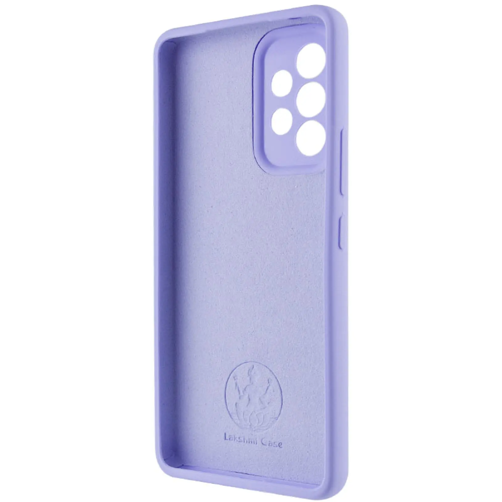 Чехол Silicone Cover Lakshmi Full Camera (AAA) для Samsung Galaxy A32 5G, Сиреневый / Dasheen 3, Силикон, купить оптом с доставкой