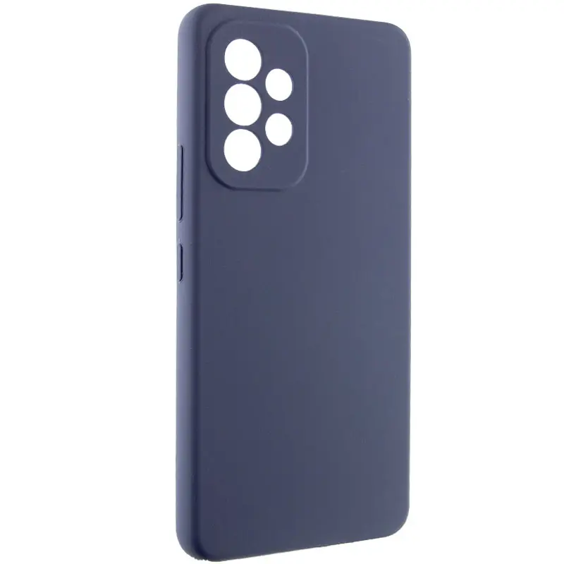 Чехол Silicone Cover Lakshmi Full Camera (AAA) для Samsung Galaxy A32 5G, Темно-синий / Midnight blue 1, Силикон, купить оптом с доставкой