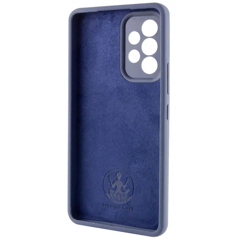 Чехол Silicone Cover Lakshmi Full Camera (AAA) для Samsung Galaxy A32 5G, Темно-синий / Midnight blue 3, Силикон, купить оптом с доставкой