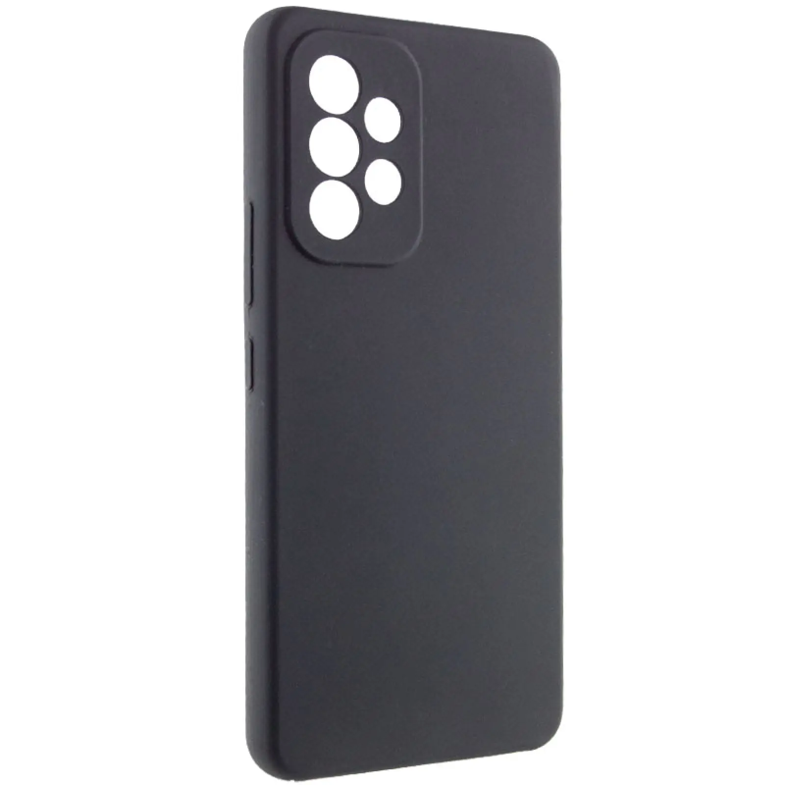 Чехол Silicone Cover Lakshmi Full Camera (AAA) для Samsung Galaxy A32 5G, Черный / Black, Силикон, купить оптом с доставкой