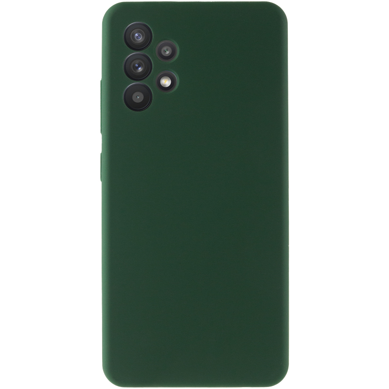 Чохол Silicone Cover Lakshmi Full Camera (AAA) для Samsung Galaxy A32 4G, Зелений / Cyprus Green 1, Силікон, купити оптом з доставкою