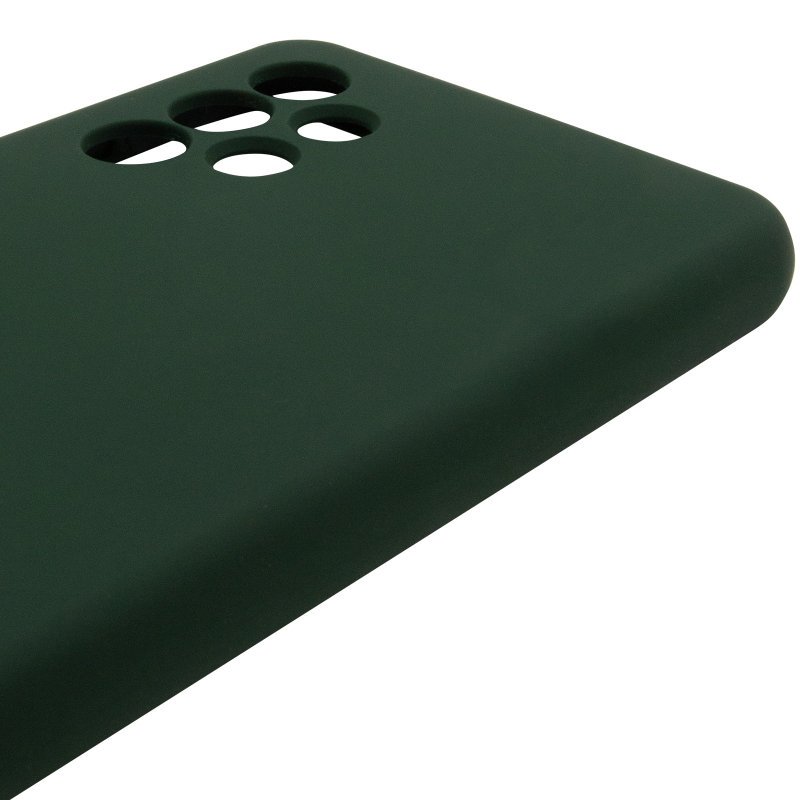 Чохол Silicone Cover Lakshmi Full Camera (AAA) для Samsung Galaxy A32 4G, Зелений / Cyprus Green 3, Силікон, купити оптом з доставкою