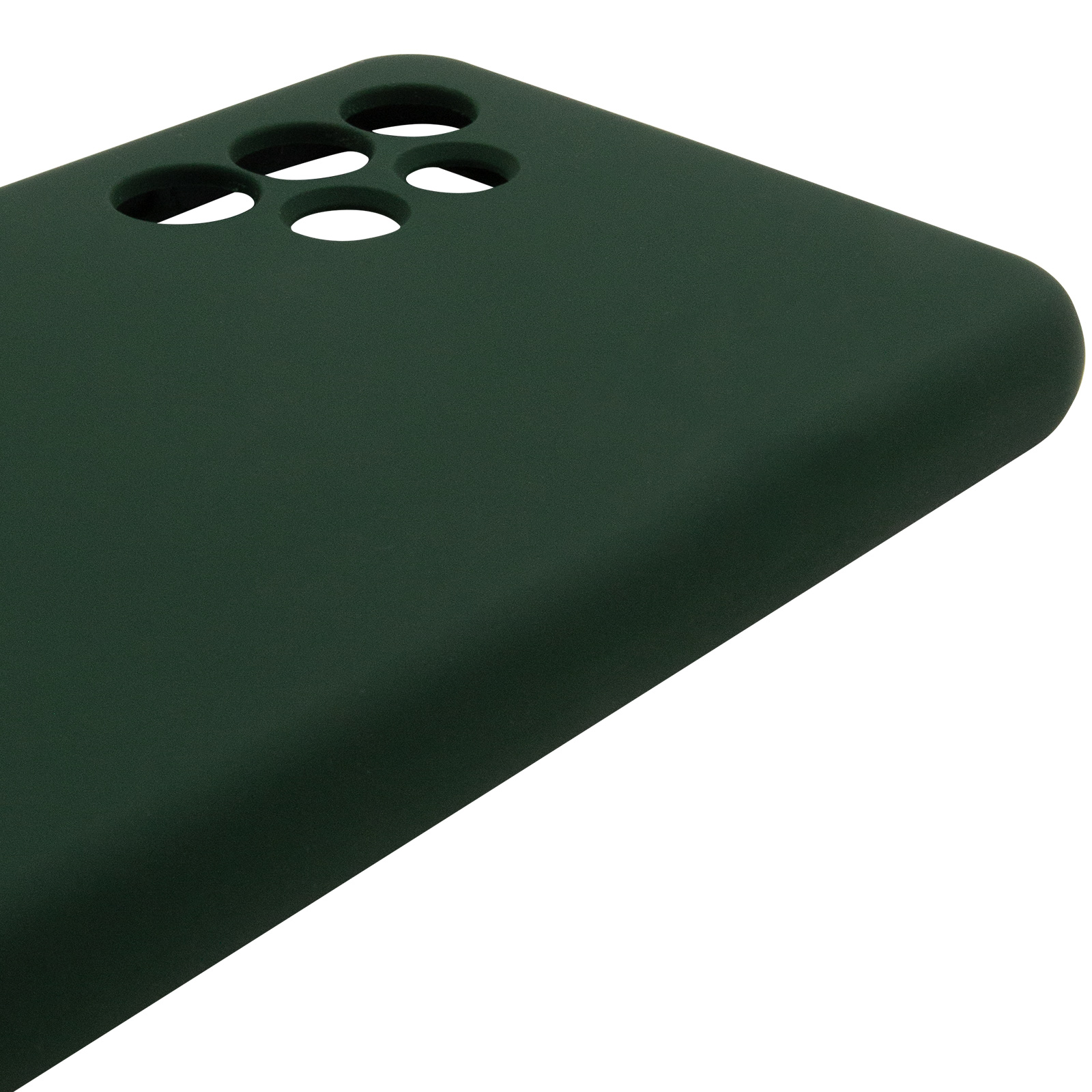 Чохол Silicone Cover Lakshmi Full Camera (AAA) для Samsung Galaxy A32 4G, Зелений / Cyprus Green 3, Силікон, купити оптом з доставкою