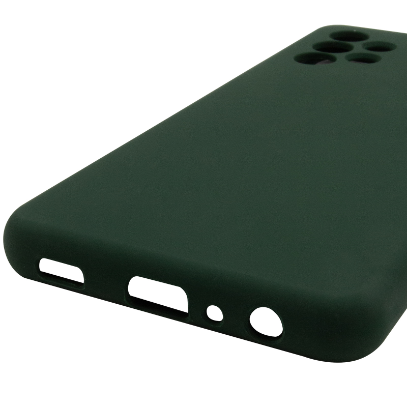Чохол Silicone Cover Lakshmi Full Camera (AAA) для Samsung Galaxy A32 4G, Зелений / Cyprus Green 4, Силікон, купити оптом з доставкою