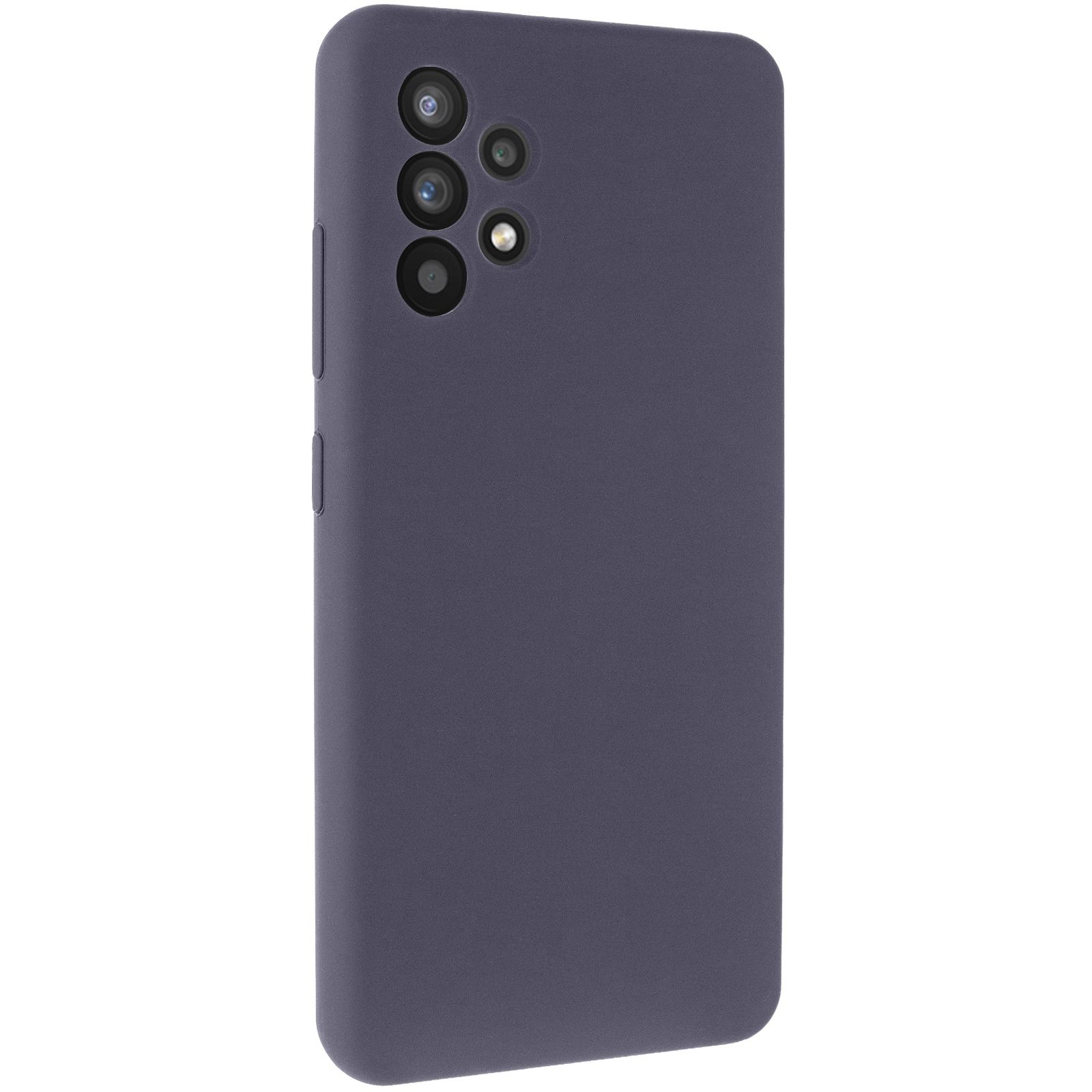 Чохол Silicone Cover Lakshmi Full Camera (AAA) для Samsung Galaxy A32 4G, Сірий / Dark Gray, Силікон, купити оптом з доставкою