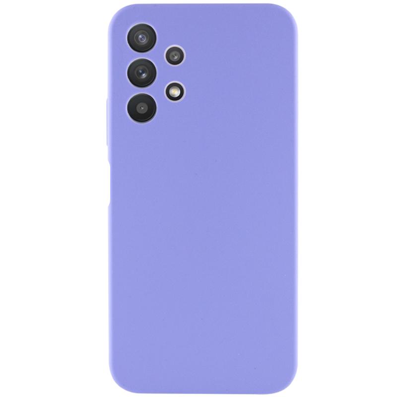 Чохол Silicone Cover Lakshmi Full Camera (AAA) для Samsung Galaxy A32 (A325F) 4G | Мікрофібра на малюнкі №1