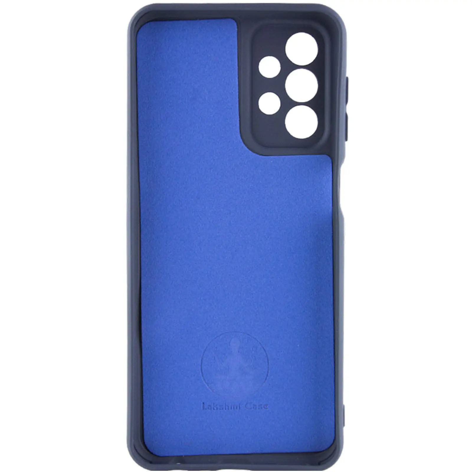 Чехол Silicone Cover Lakshmi Full Camera (AAA) для Samsung Galaxy A32 4G, Темно-синий / Midnight blue 1, Силикон, купить оптом с доставкой