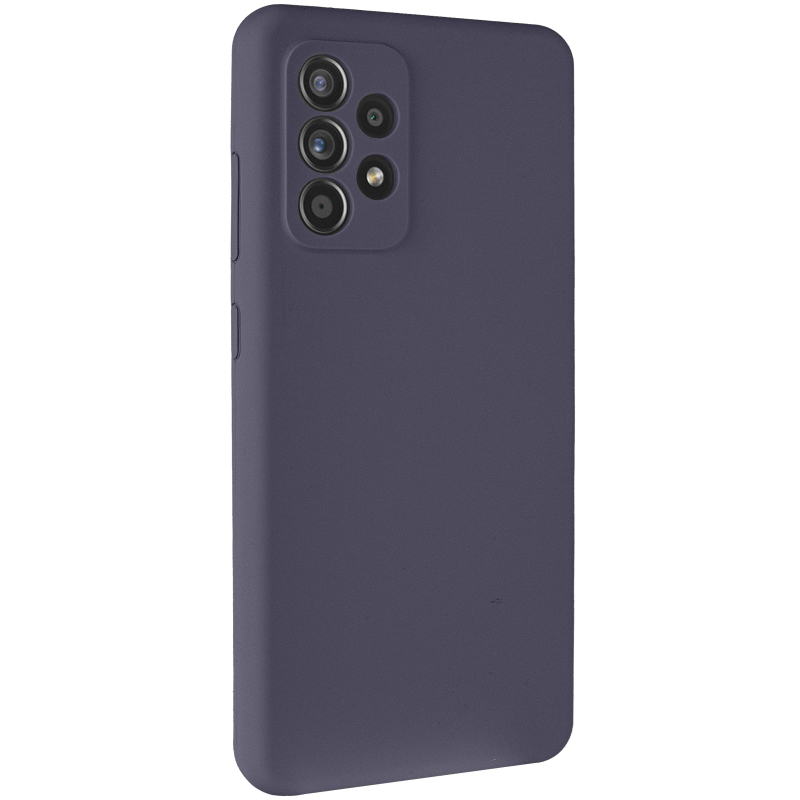 Чохол Silicone Cover Lakshmi Full Camera (AAA) для Samsung Galaxy A52 4G / A52 5G | Мікрофібра на малюнкі №1