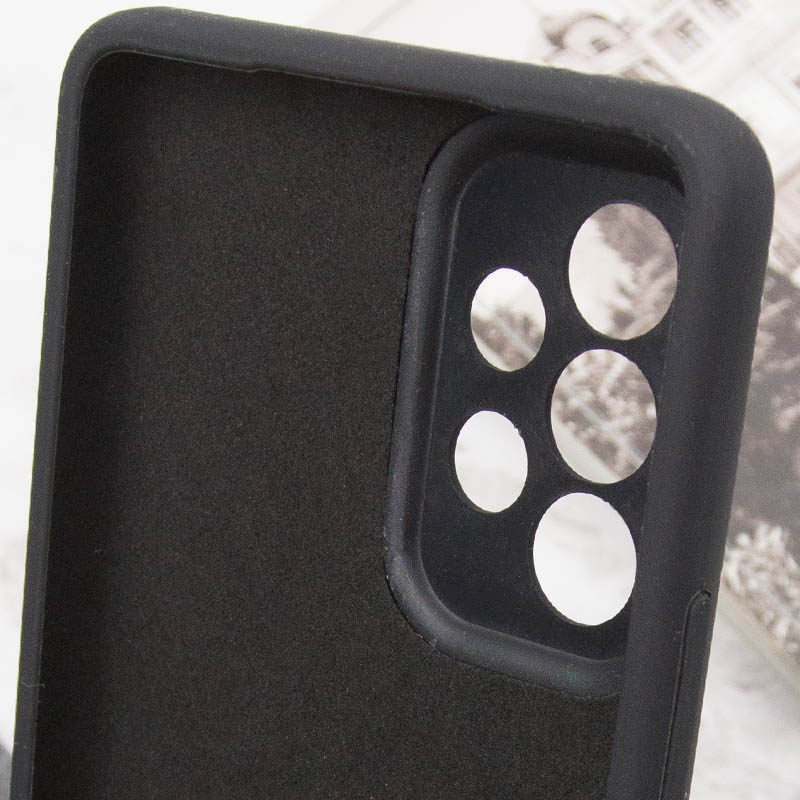 Чохол Silicone Cover Lakshmi Full Camera (AAA) для Samsung Galaxy A52 4G / A52 5G / A52s, Чорний / Black 4, Силікон, купити оптом з доставкою