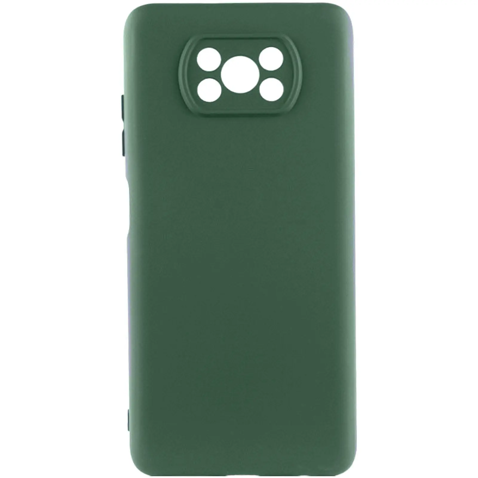 Чехол Silicone Cover Lakshmi Full Camera (AAA) для Xiaomi Poco X3 NFC / Poco X3 Pro, Зеленый / Cyprus Green, Силикон, купить оптом с доставкой