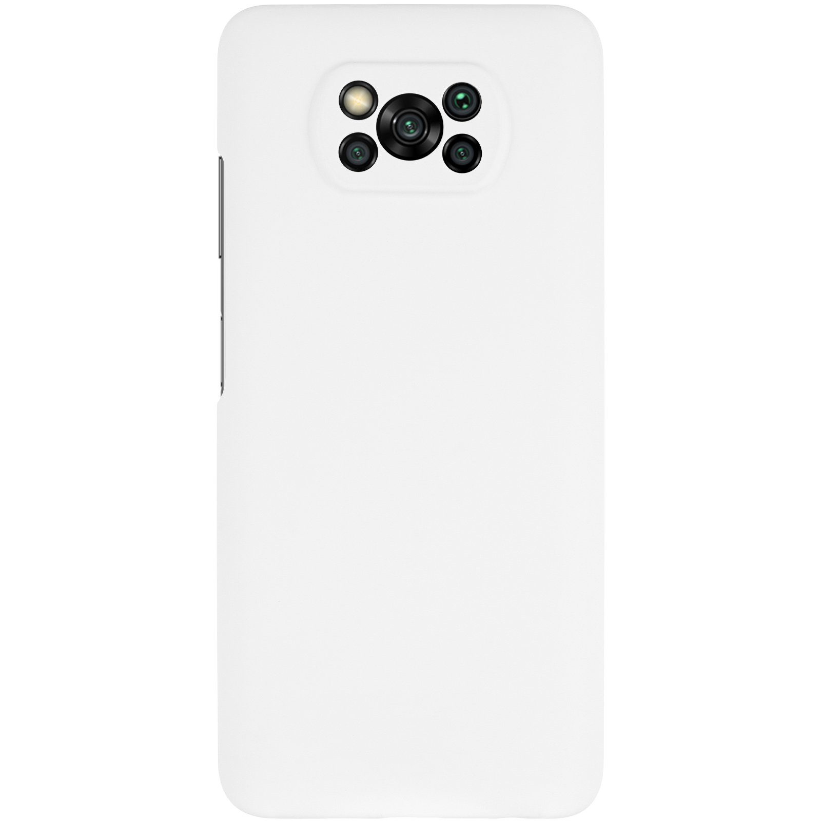 Чохол Silicone Cover Lakshmi Full Camera (AAA) для Xiaomi Poco X3 NFC / Poco X3 Pro, Білий / White 1, Силікон, купити оптом з доставкою