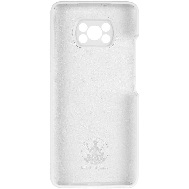 Чохол Silicone Cover Lakshmi Full Camera (AAA) для Xiaomi Poco X3 NFC / Poco X3 Pro, Білий / White 2, Силікон, купити оптом з доставкою