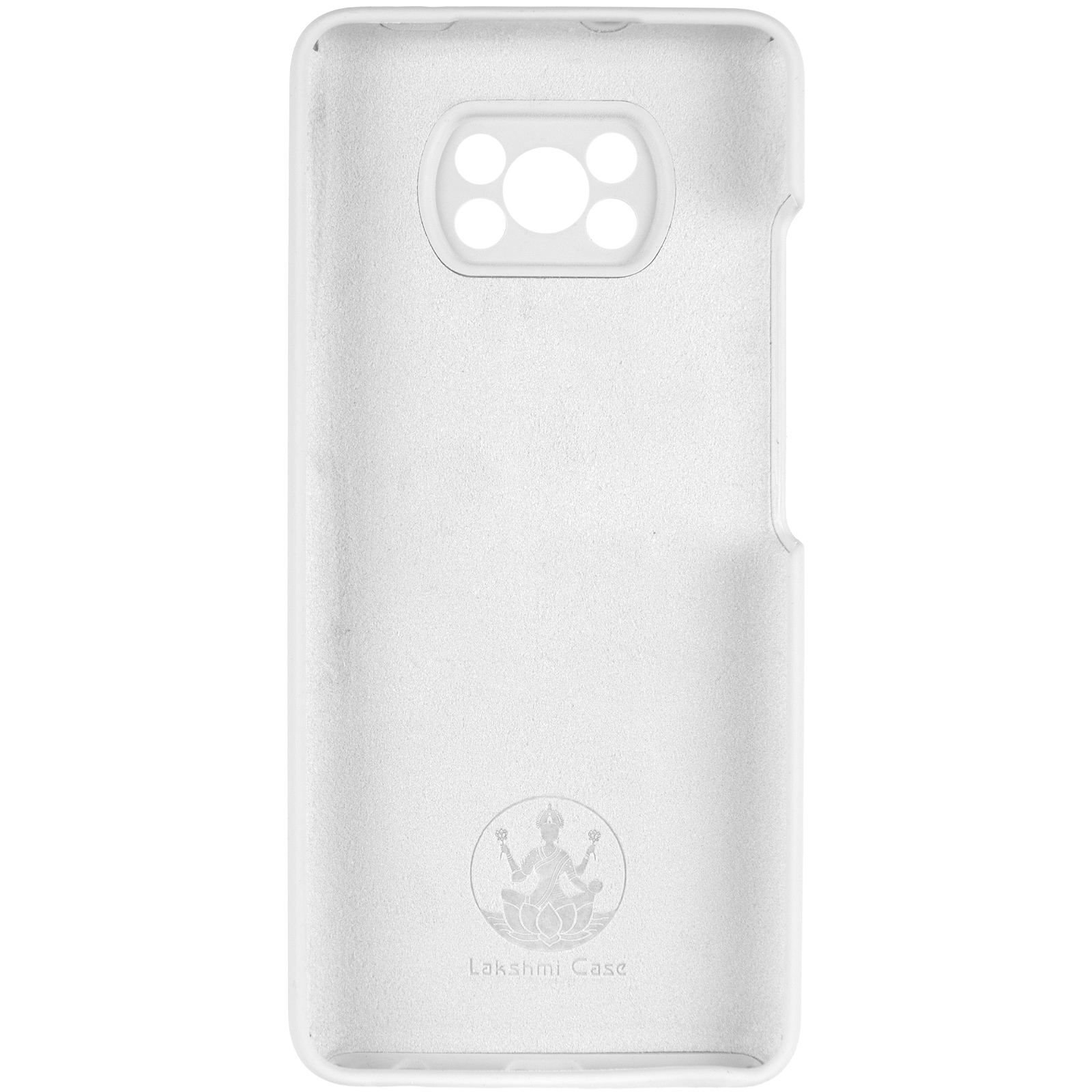Чохол Silicone Cover Lakshmi Full Camera (AAA) для Xiaomi Poco X3 NFC / Poco X3 Pro, Білий / White 2, Силікон, купити оптом з доставкою