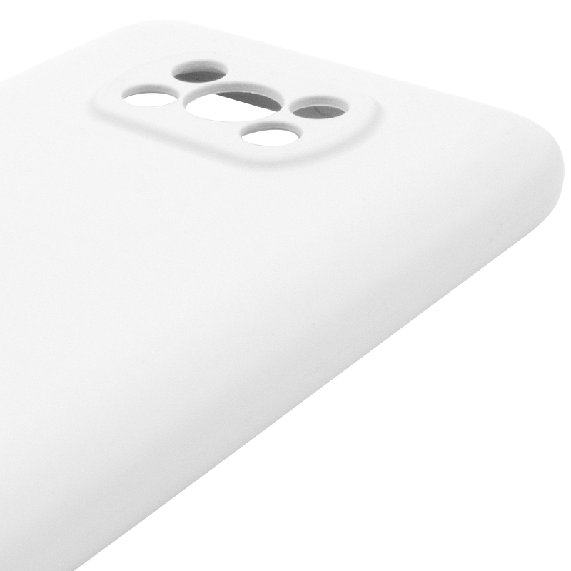 Чохол Silicone Cover Lakshmi Full Camera (AAA) для Xiaomi Poco X3 NFC / Poco X3 Pro, Білий / White 3, Силікон, купити оптом з доставкою