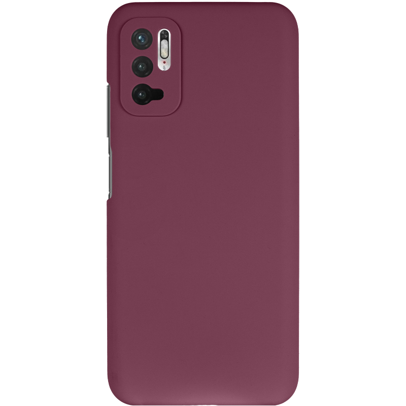 Чохол Silicone Cover Lakshmi Full Camera (AAA) для Xiaomi Redmi Note 10 5G, Бордовий / Plum 1, Силікон, купити оптом з доставкою