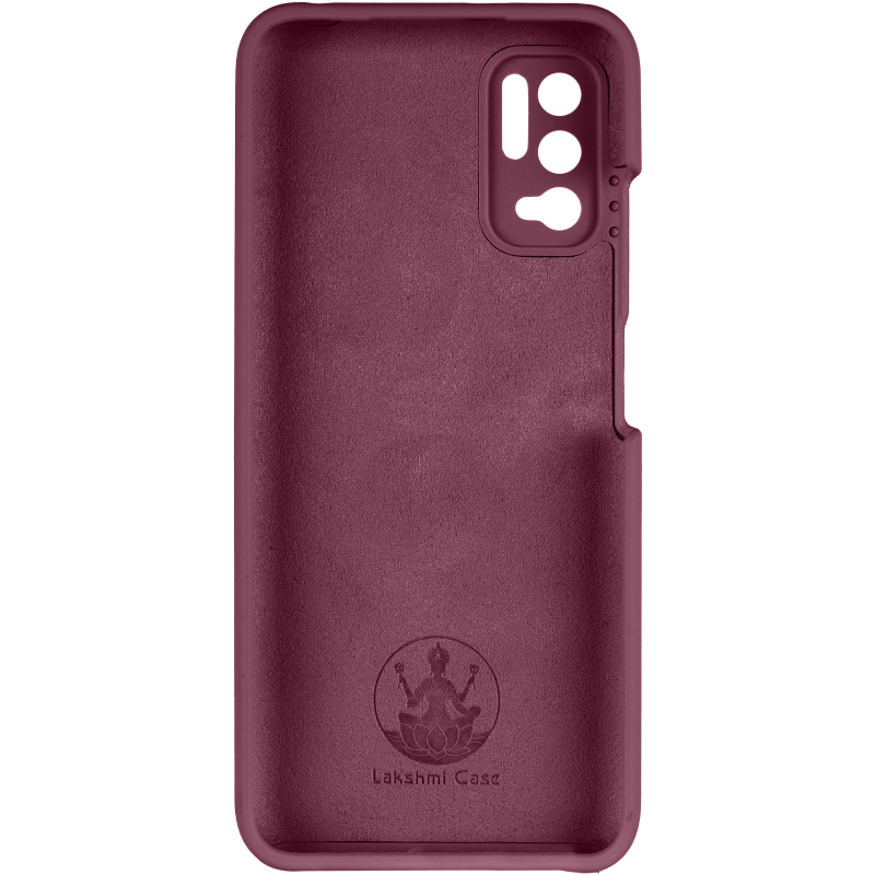 Чохол Silicone Cover Lakshmi Full Camera (AAA) для Xiaomi Redmi Note 10 5G, Бордовий / Plum 2, Силікон, купити оптом з доставкою