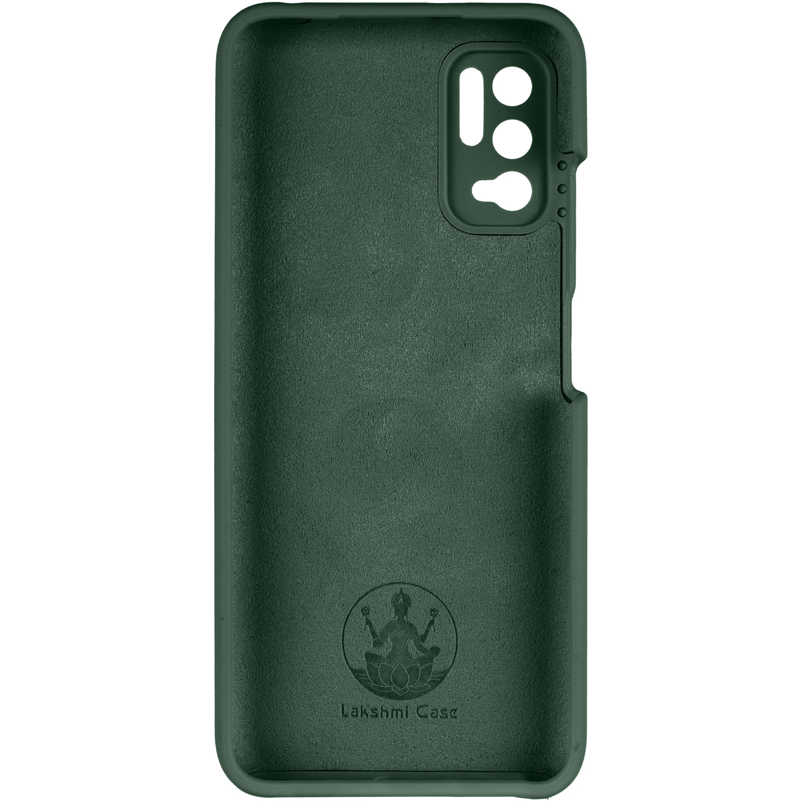 Чохол Silicone Cover Lakshmi Full Camera (AAA) для Xiaomi Redmi Note 10 5G, Зелений / Cyprus Green 2, Силікон, купити оптом з доставкою