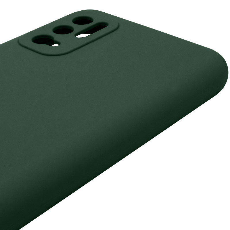 Чохол Silicone Cover Lakshmi Full Camera (AAA) для Xiaomi Redmi Note 10 5G, Зелений / Cyprus Green 3, Силікон, купити оптом з доставкою