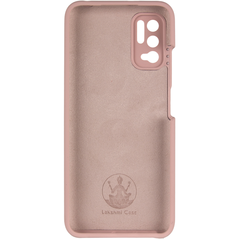Чохол Silicone Cover Lakshmi Full Camera (AAA) для Xiaomi Redmi Note 10 5G, Рожевий / Pink Sand 2, Силікон, купити оптом з доставкою