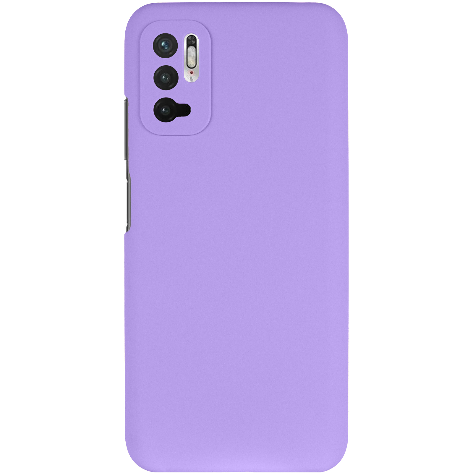 Чохол Silicone Cover Lakshmi Full Camera (AAA) для Xiaomi Redmi Note 10 5G, Бузковий / Dasheen 1, Силікон, купити оптом з доставкою