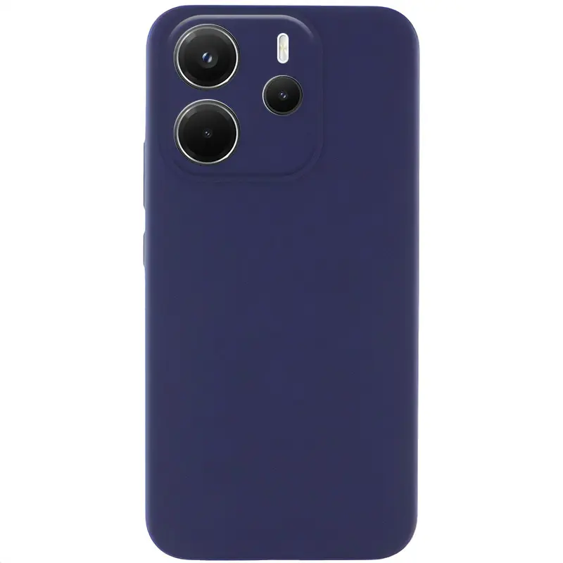 Чехол Silicone Cover Lakshmi Full Camera (AAA) для Xiaomi Redmi Note 10 5G, Темно-синий / Midnight blue, Силикон, купить оптом с доставкой