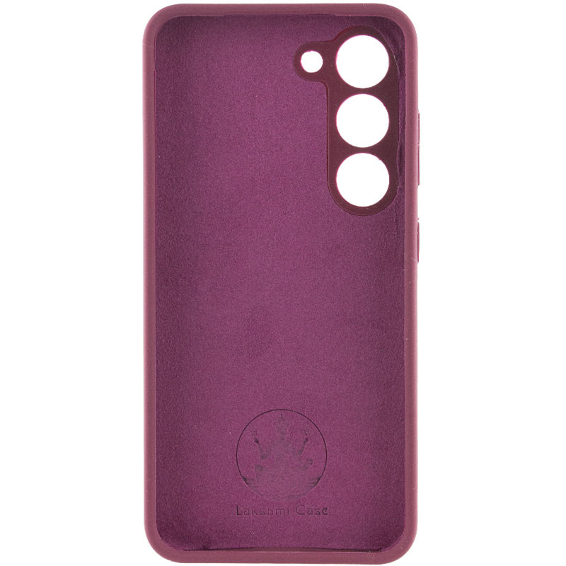 Чехол Silicone Cover Lakshmi Full Camera (AAA) для Samsung Galaxy S21 FE, Бордовый / Plum 2, Силикон, купить оптом с доставкой