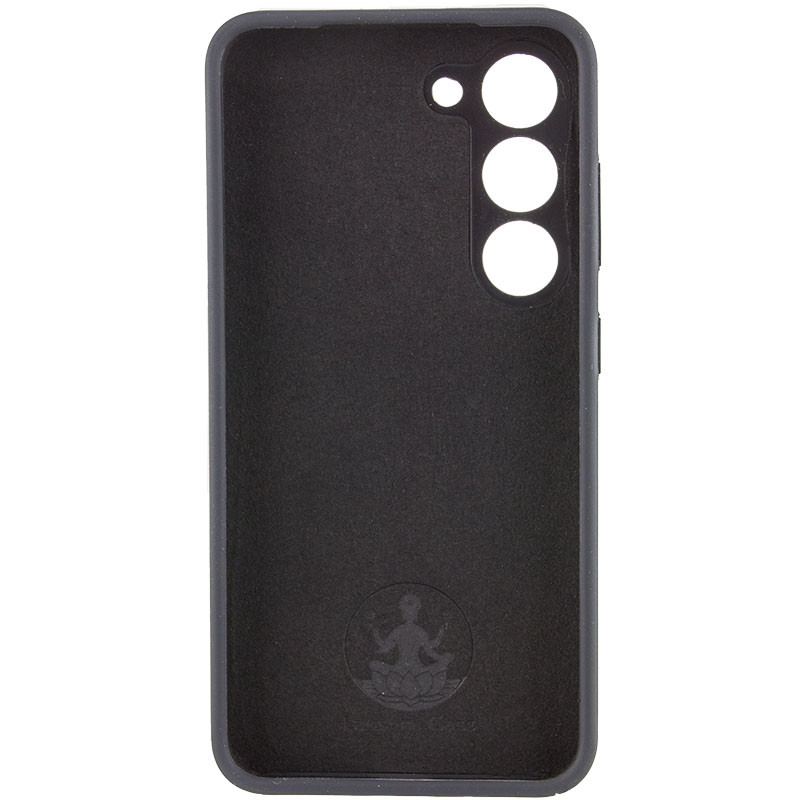 Чехол Silicone Cover Lakshmi Full Camera (AAA) для Samsung Galaxy S21 FE, Черный / Black 2, Силикон, купить оптом с доставкой
