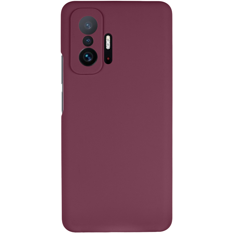Чохол Silicone Cover Lakshmi Full Camera (AAA) для Xiaomi 11T / 11T Pro | Мікрофібра на малюнкі №2