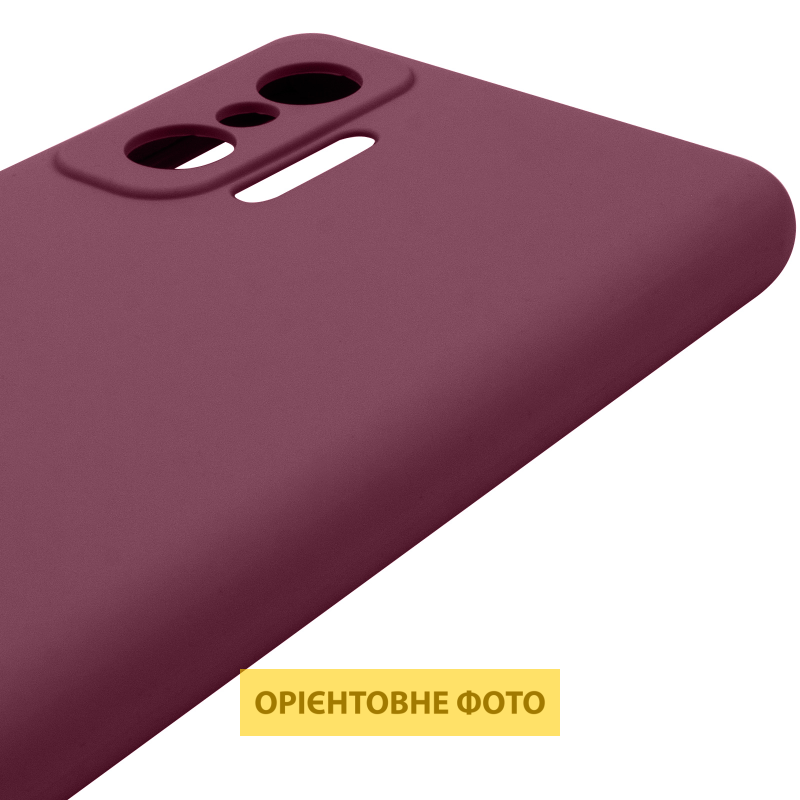 Чохол Silicone Cover Lakshmi Full Camera (AAA) для Xiaomi 11T / 11T Pro, Бордовий / Plum 3, Силікон, купити оптом з доставкою