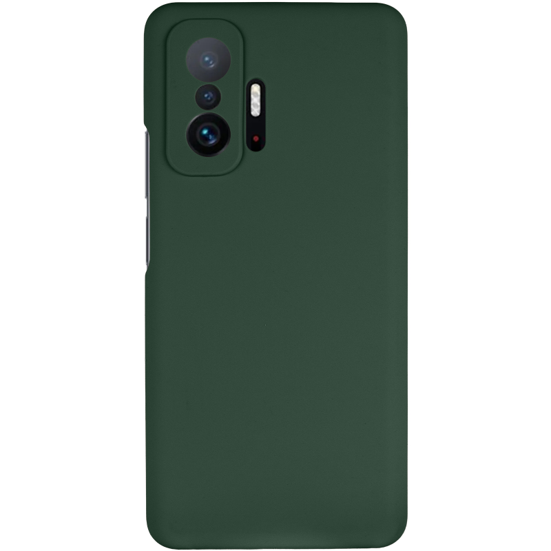 Чохол Silicone Cover Lakshmi Full Camera (AAA) для Xiaomi 11T / 11T Pro, Зелений / Cyprus Green 1, Силікон, купити оптом з доставкою